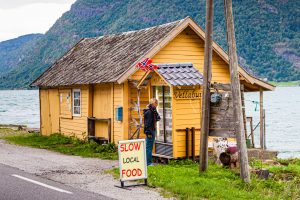 Remote Self Service Food Shop in Stryn, Norway