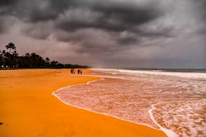 Beach in Ahungalla, Sri Lanka