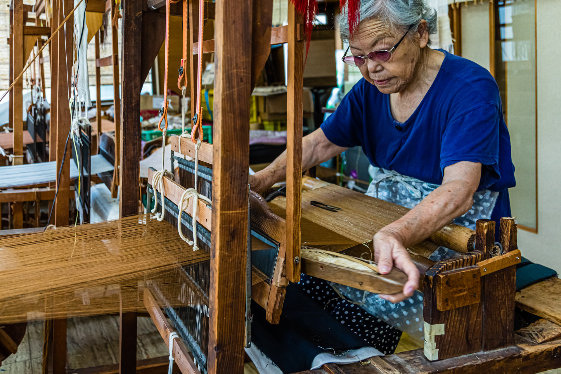 Kudzu Weaving Mill in Hamamatsu, Japan