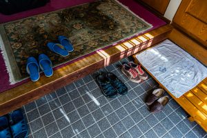 House slippers are part of a Japanese household, Nishiizu-Cho, Japan