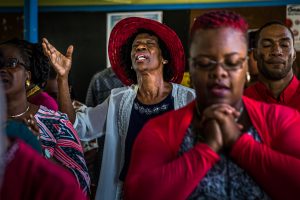 Baptist Service in The Lime, Grenada